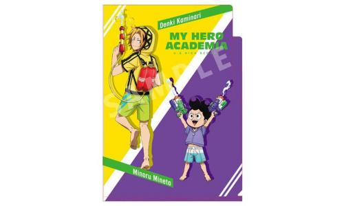 My Hero Academia - Mineda & Kaminari 3 Pocket Clear File